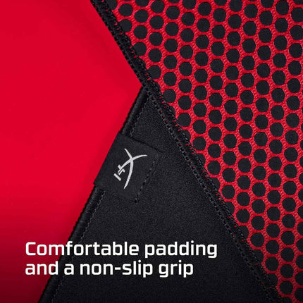 HyperX Pulsefire Mat Gaming Mouse Pad - Large - Precise Cloth Surface - Anti-fray Flush Stitching - Non-Slip Rubber Base - Openbox