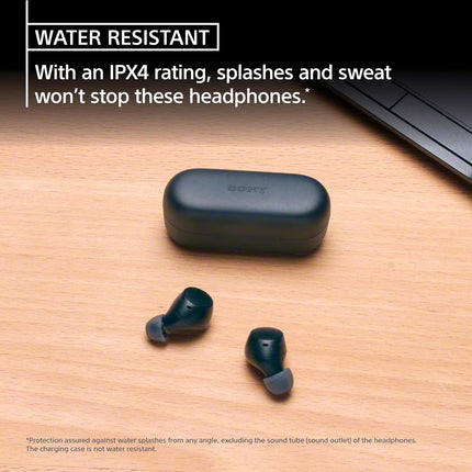Sony WF-C510 Wireless Bluetooth Earbuds with Mic, TWS, in Ear, Ambient Sound Mode, Small and Comfortable, IPX4, Quick Charge, Multipoint Connectivity, Customized EQ, Up to 22 Hours Battery- Black - OPENBOX