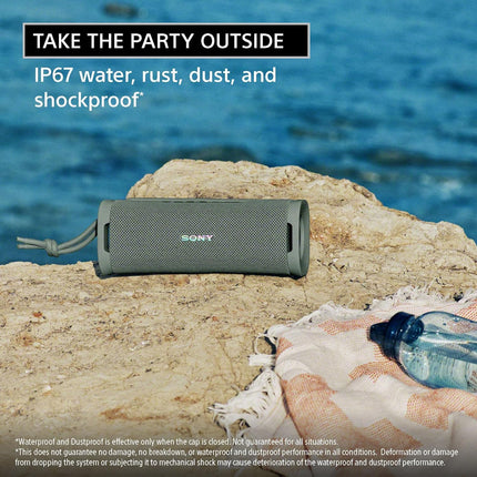 Sony ULT Field 1 Wireless 30W Bluetooth Speaker, 12hrs Playtime, Massive Bass, Hands Free Calling, IP67 Water, Dust & Rustproof, Sound Connect App-Black - OpenBox