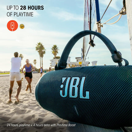 JBL Charge 6, Powerful Pro Sound with AI Sound Boost Wireless Portable Bluetooth Speaker,28 Hrs Playtime, Auracast Multi-Speaker Connection, Built in Power Bank, IP68 Waterproof & dustproof - Openbox