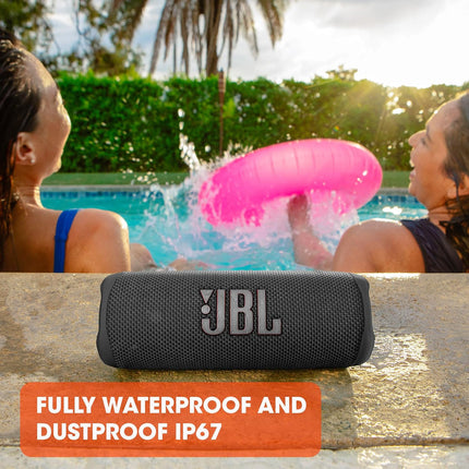 JBL Flip 6 Wireless Portable Bluetooth Speaker Pro Sound, Upto 12 Hours Playtime, IP67 Water & Dustproof, PartyBoost & Personalization App (Without Mic) - New Sealed Pack