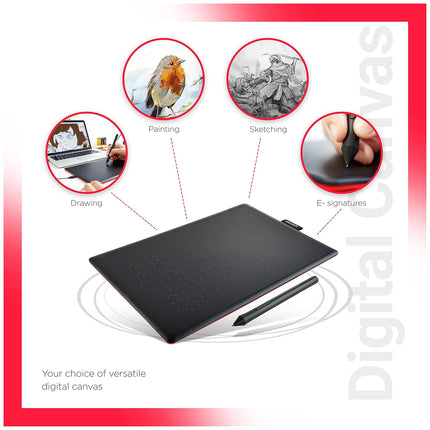 Wacom CTL-472/K0-CX Digital Drawing Graphics Pen Tablet - Openbox