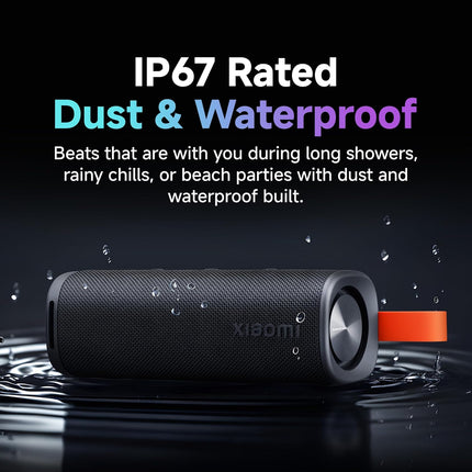 XIAOMI Sound Outdoor Speaker (Black) | 30W Hi-Quality Speaker with Mic | Upto 12hrs Playback Time | IP67 Waterproof & Type C | Wireless Stereo Pairing - OPENBOX