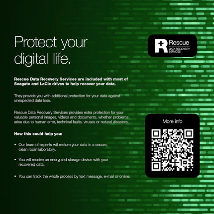 Seagate Ultra Touch HDD 5TB External Hard Drive, USB-C - NEW