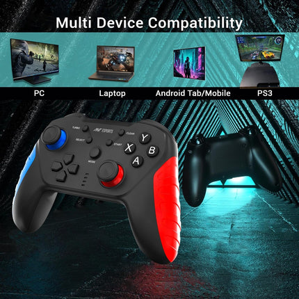 Ant Esports GP310 Wireless Gamepad, for PC & Laptop / PS3 / Android - openbox