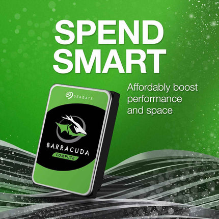 Seagate Barracuda 2 TB Internal Hard Drive HDD 3.5 inches SATA 6 Gb/s 7, 200 RPM 64 MB Cache for Computer Desktop PC Laptop - Openbox