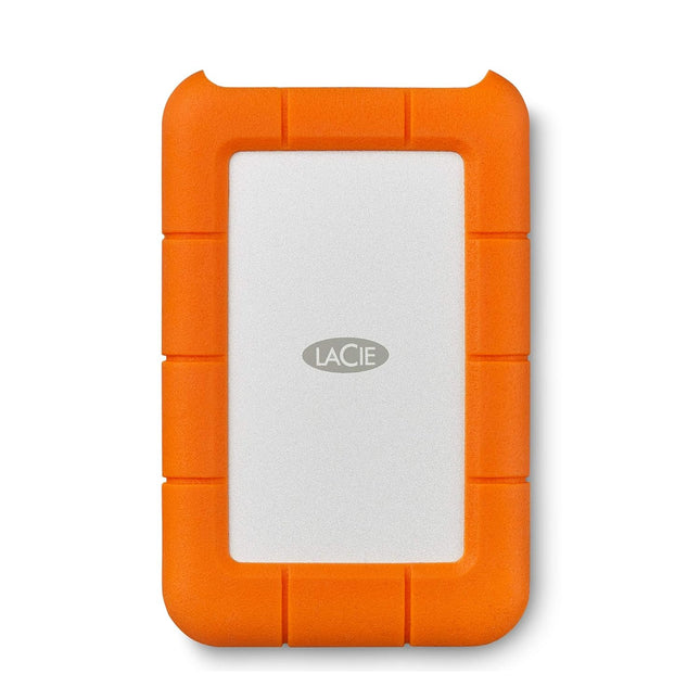 LaCie Rugged Mini 2TB External HDD – USB 3.0 for Windows and Mac, Drop Shock Dust Rain Resistant Portable Hard Drive with 1 Month Adobe CC All Apps Plan - Openbox