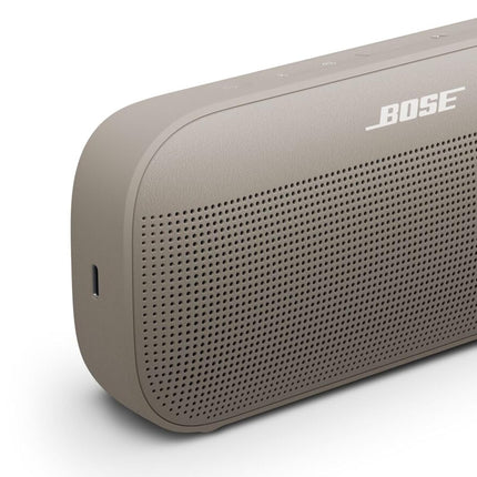 Bose New SoundLink Flex Portable Bluetooth Speaker (2nd Gen), Portable Outdoor Speaker with Hi-Fi Audio, Up to 12 Hours Battery Life, Waterproof and Dustproof, Sandstone - OPENBOX