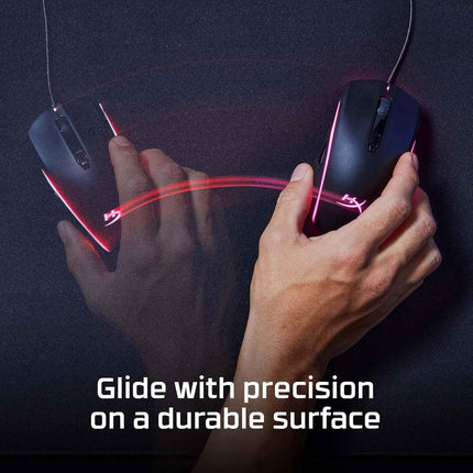 HyperX Pulsefire Mat Gaming Mouse Pad - Large - Precise Cloth Surface - Anti-fray Flush Stitching - Non-Slip Rubber Base - Openbox