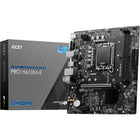 MSI PRO H610M-E Motherboard, Micro-ATX - Supports 14th/13th/12th Gen Intel Core Processors, LGA 1700 - DDR5 Memory Boost 5600MHz/MAX, PCIe 4.0 x16 Slot, M.2 Gen3 Slot - Openbox