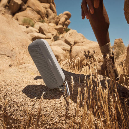 Bose New SoundLink Flex Portable Bluetooth Speaker (2nd Gen), Portable Outdoor Speaker with Hi-Fi Audio, Up to 12 Hours Battery Life, Waterproof and Dustproof, Sandstone - OPENBOX