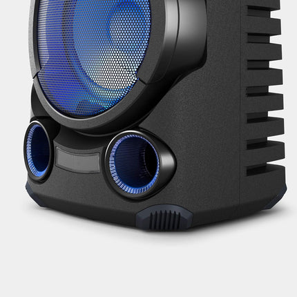 Sony MHC-V43D High Power Party Speaker with Bluetooth connectivity (Mic/Guitar, Jet Bass Booster, Gesture Control, USB, HDMI,CD/DVD) - Black - OPENBOX
