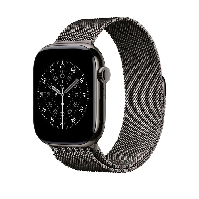 Apple Watch Band Stainless Steel Milanese Loop - 46mm - Slate - M/L - Openbox