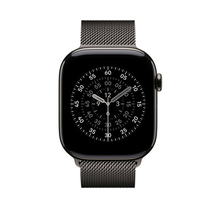 Apple Watch Band Stainless Steel Milanese Loop - 46mm - Slate - M/L - Openbox